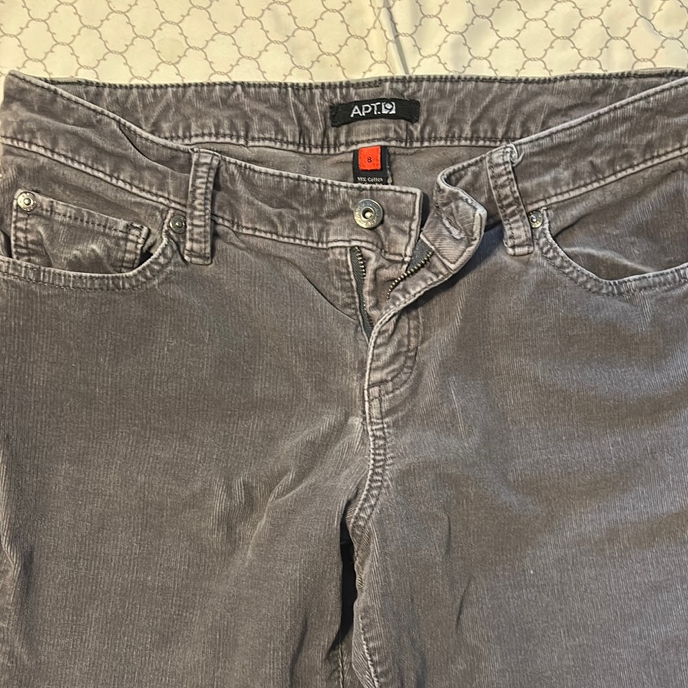 Apt. 9 Gray Boot Cut Pants